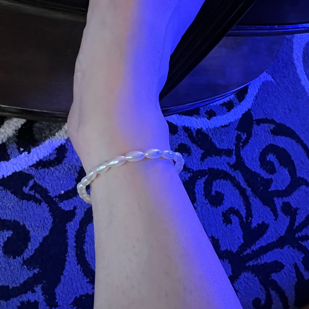 Faux Pearl anklet - Picture 2 of 2